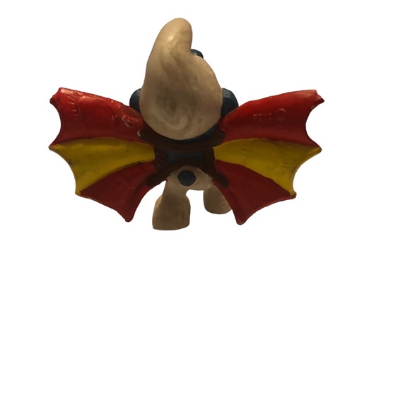 Smurfs 20036 Hang Glider Smurf Flying Wings Vintage Figure PVC Toy Figurine 80's - Picture 8 of 13